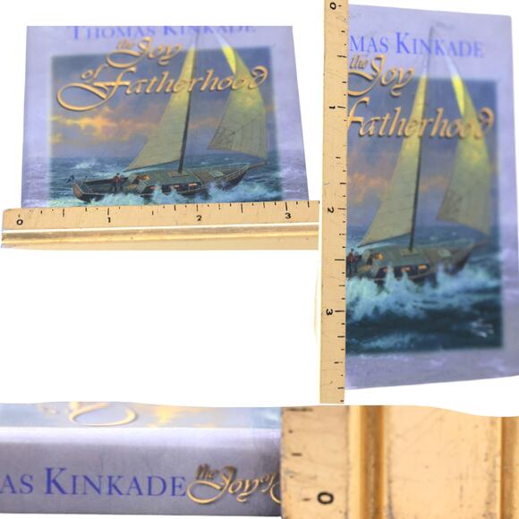 Thomas Kinkade The Joy of Fatherhood Hardcover Minibook - Picture 10 of 10